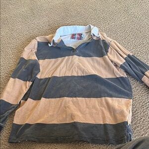Rugby Striped Long Sleeve Shirt